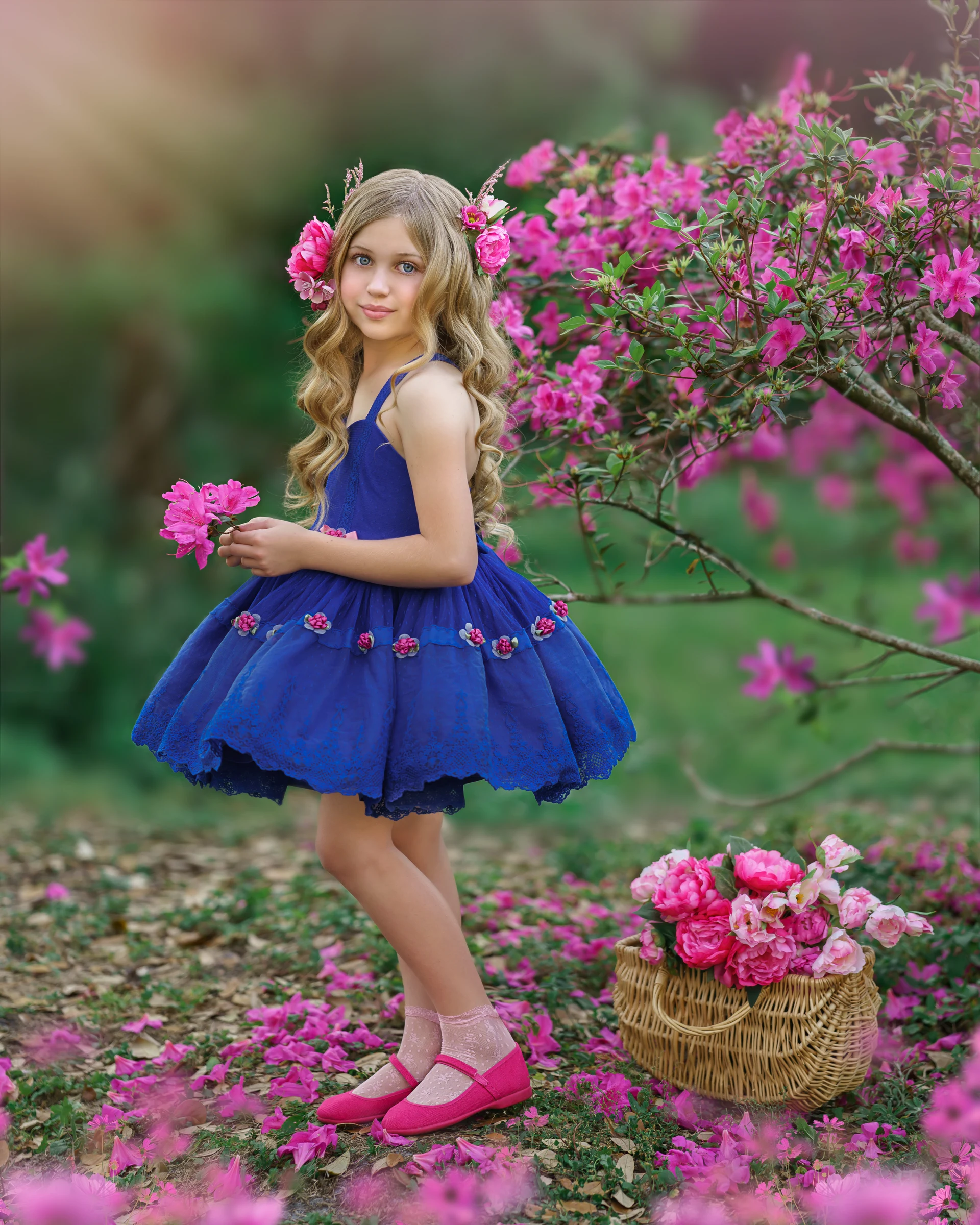 Royal Blue Golly Gosh — photograph 2 by Irina Chernousova