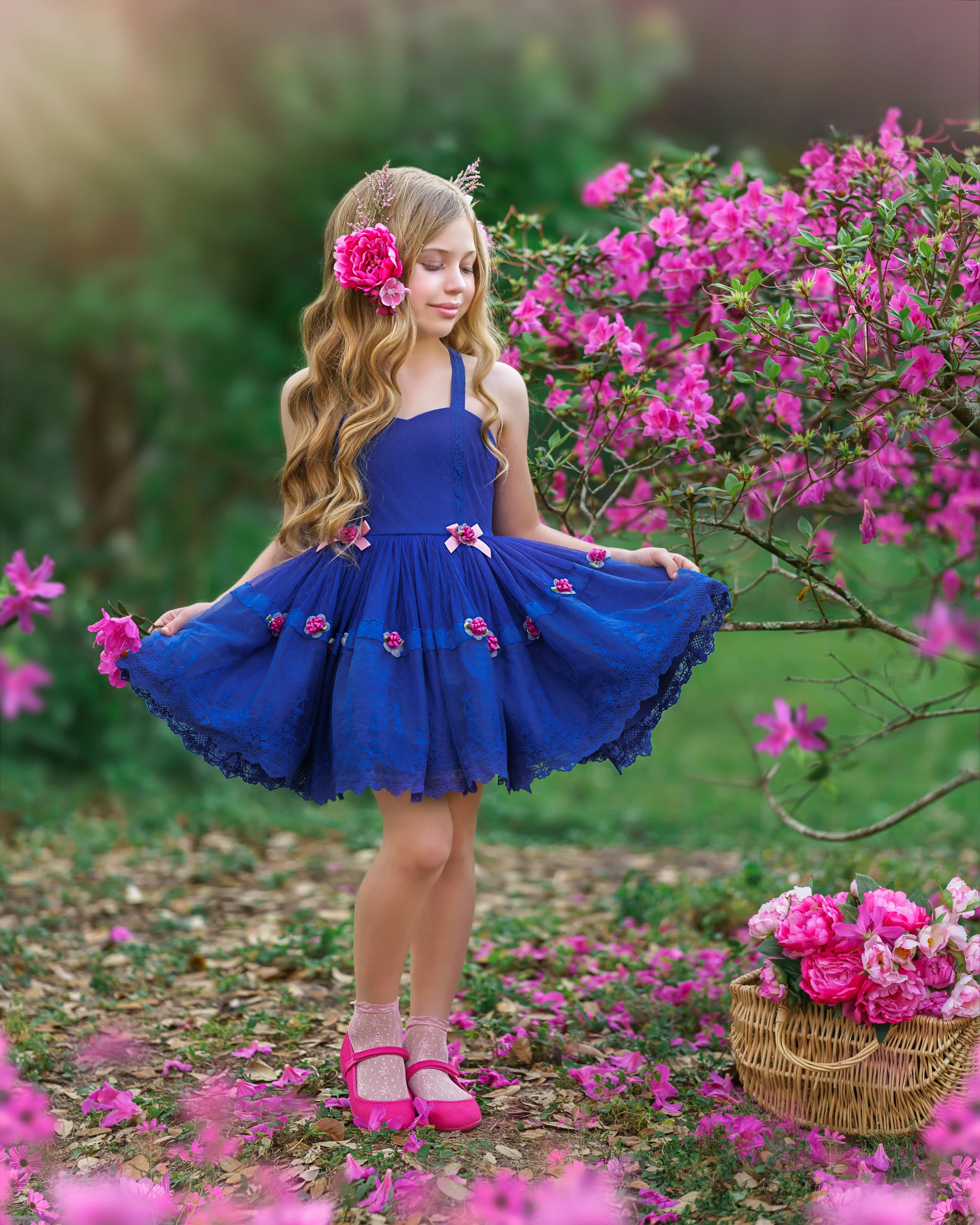 Royal Blue Golly Gosh — photograph 4 by Irina Chernousova
