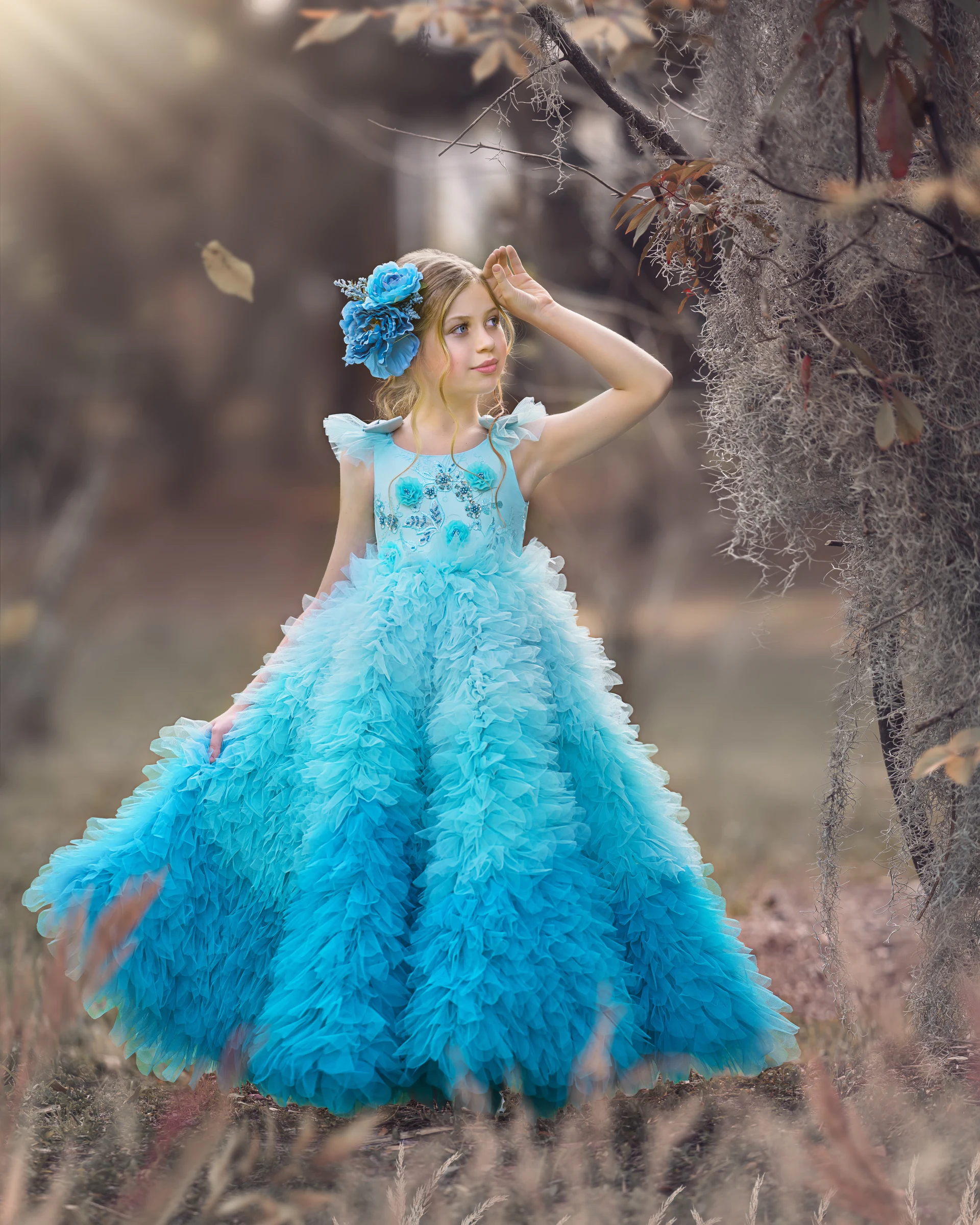 Royal Blue Golly Gosh — photograph 8 by Irina Chernousova