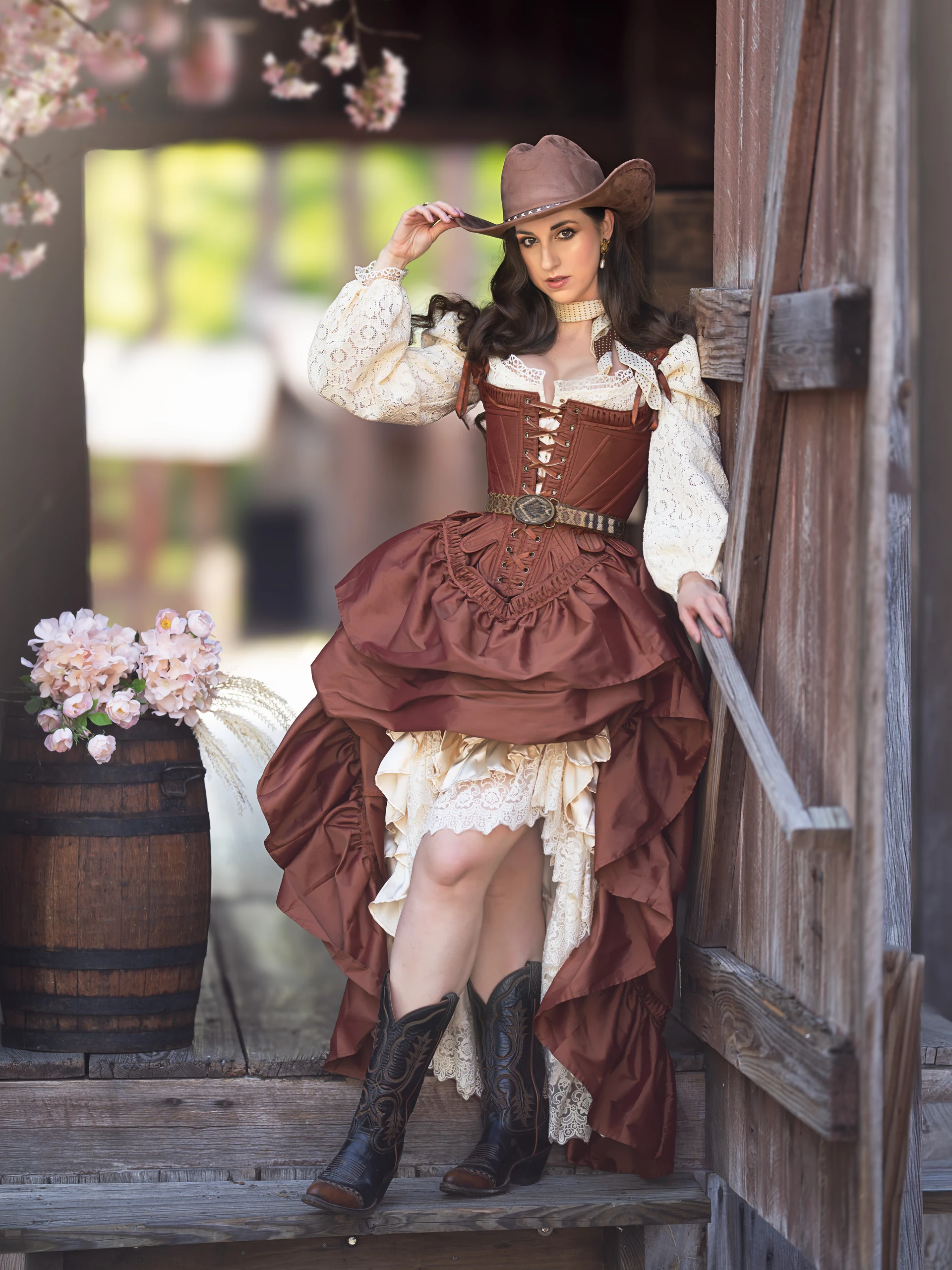 Olya with Horses — photograph 40 by Irina Chernousova