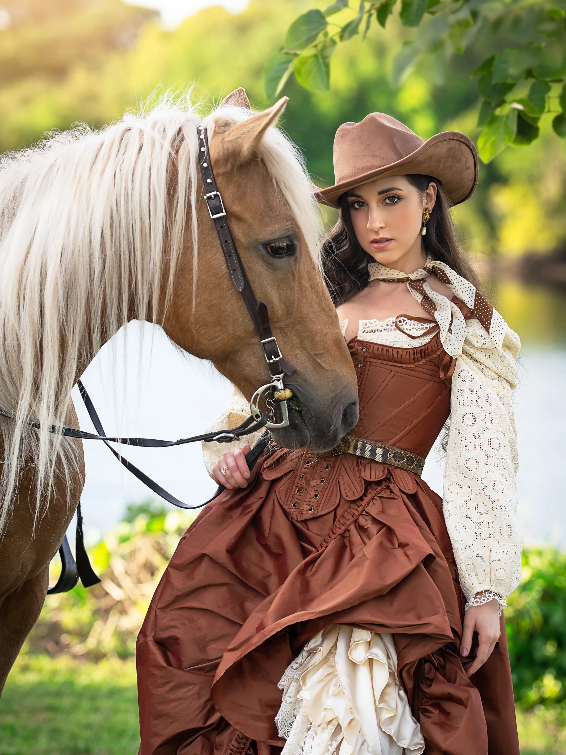 Olya with Horses — photograph 26 by Irina Chernousova
