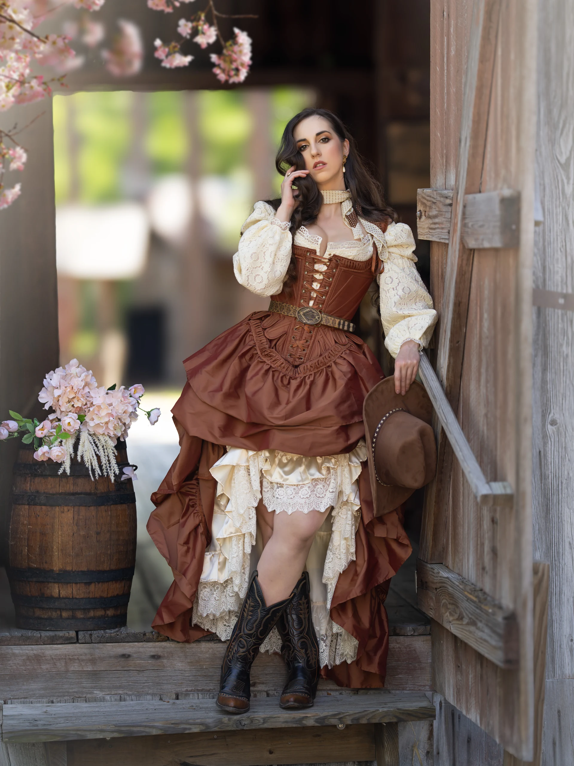 Olya with Horses — photograph 43 by Irina Chernousova