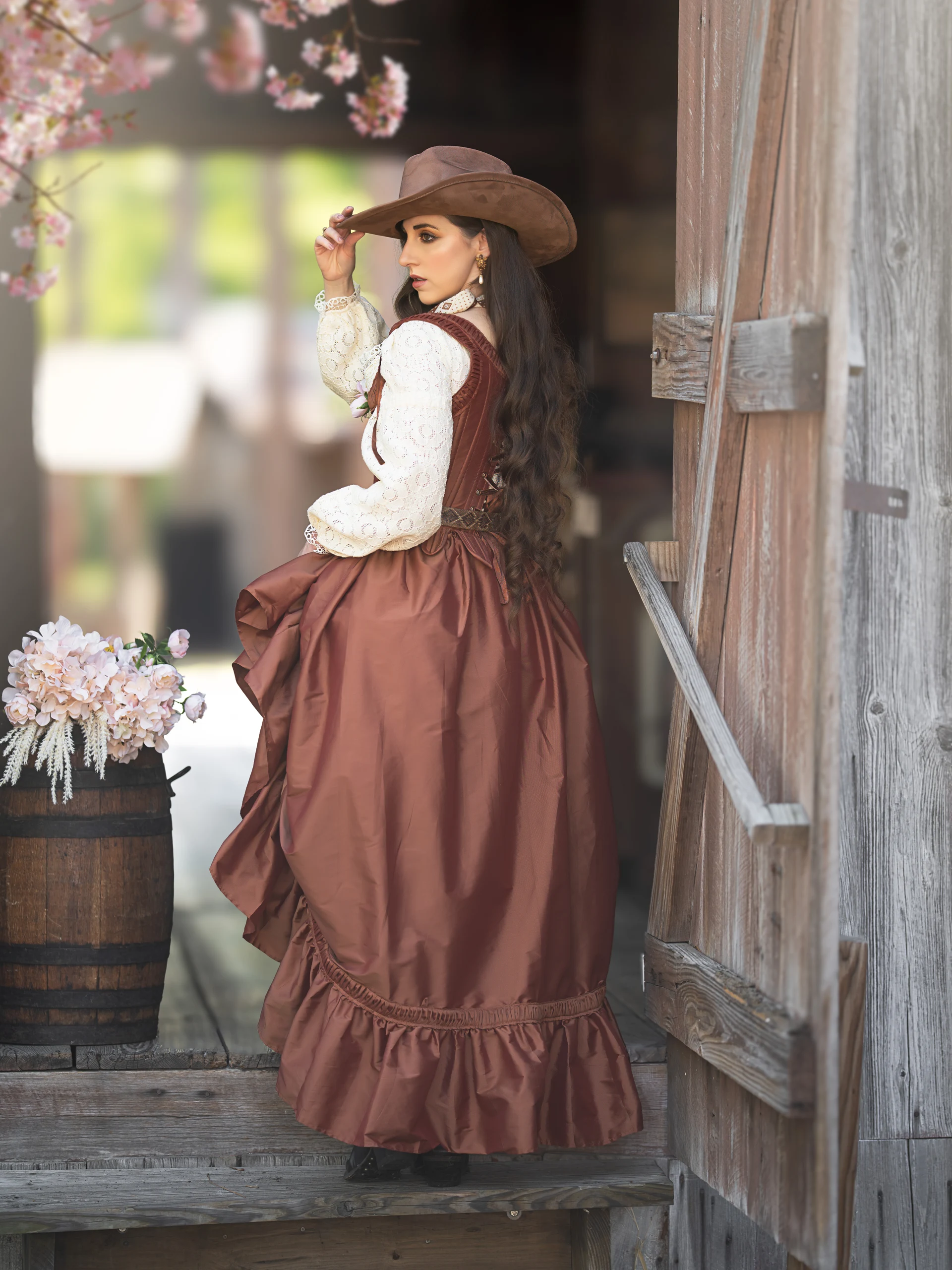 Olya with Horses — photograph 1 by Irina Chernousova