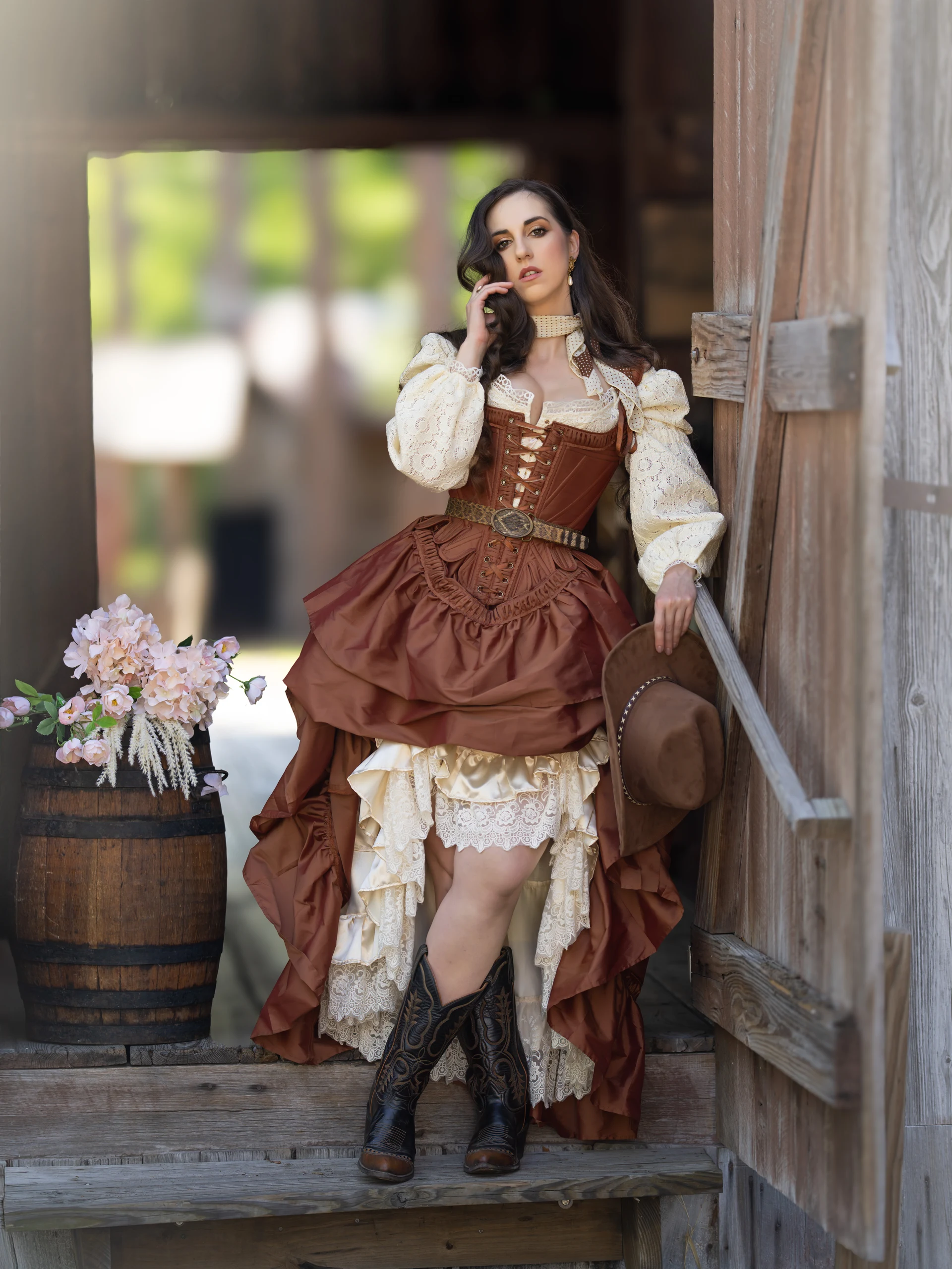 Olya with Horses — photograph 44 by Irina Chernousova